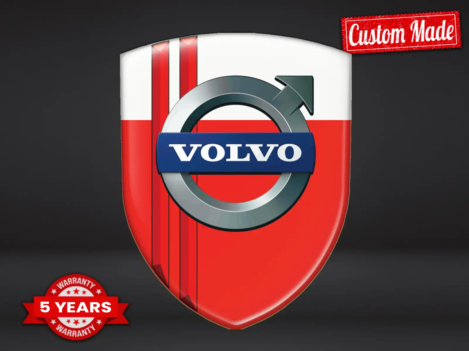Volvo Vinilos Laterales Auto Máximo Resistentes Actual Versión